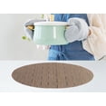 thumbnail image 5 of Unique Bargains Set of 6 Oval Placemats for Dining Table Decor Table Placemats Light Brown, 5 of 7