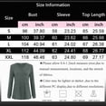 thumbnail image 3 of Godom Long Sleeve Shirts for Women Casual Tunic V Neck Tops Fall Dressy Blouses Lightweight Pullover Sweaters, 3 of 7