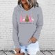 thumbnail image 2 of Blusa de manga larga con estampado informal de moda para mujer, suéter con capucha, Tops, sudadera Fridja  bvmnju6026, 2 of 6