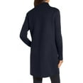 thumbnail image 4 of Kenneth Cole New York Women's 17LMW595 Double Face Wool Blend Jacket with Knit Sleeve - Navy - XL, 4 of 4