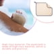 thumbnail image 3 of Moyic Limpiador corporal Limpiador simple Accesorio de baño Herramienta de limpieza de piel cómoda Toallita de fregado para baño Blanco Juegos de accesorios de baño Gris, 3 of 6