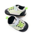 thumbnail image 4 of enyan Todd'ler Gir'l Shoes B'aby Sock Shoes B'oys G'irls First Walking Shoes Non-Slip Slippers Soft Sole Sneakers Todd'ler Infant B'abygirl Green,Size 5, 4 of 7