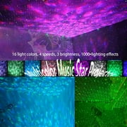 Star Projector Galaxy Light Projector with Remote & Bluetooth Speaker, Multiple Colors Dynamic Projections Star Night Light Projector for Kids Adults Bedroom, Space Lights for Bedroom Decor Aesthetic