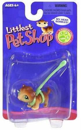 Ferret With Leash and Carrier A127 for sale online Hasbro Littlest Pet Shop Portable Pets 