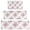 Pioneer Flower Floral-2, variant on Pioneer Flower Floral Print Pattern Kitchen Rugs Sets Of 3,Kitchen Runner Rugs Non Skid Washable,Decorative Kitchen Floor Mats for Kitchen,Sink,Laundry,17X30 Inch 17X47 Inch 17X59 Inch