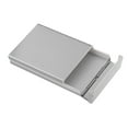 thumbnail image 4 of Soporte de caja de aluminio vintage perfke delgada 4.25 para 20 Plata, 4 of 8