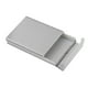 thumbnail image 4 of Estuche vintage de aluminio fino para cigarrillos, de 4,25 pulgadas, para 20 cigarrillos. Plata, 4 of 8
