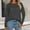Dark Grey, variant on Holzkary Long Sleeve Tops for Women Fall Fashion Outfits 2025 Crewneck Knit Basic Tee Shirts Business Casual Tops New Round Neck Loose T Shirts Comfortable Commute Fashion Lady T Shirt Beige L