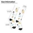thumbnail image 2 of Johaoi Bluey Pattern Crazy Funny Stocking for Men & Women Colorful Fun Novelty Stockings Gifts for Adults Gag Gifts, 2 of 6