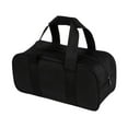 thumbnail image 3 of Bolsa de herramientas Tote Bolso de la boca ancha, Bolsa de herramientas de casos con cremallera Bolsa Multipropósito para herramientas de jardinería Negro, 3 of 8