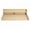 Wooden Color, variant on Mohsoe LaundryRoom Solid Wood Washer Dryer Countertop with 2nd Shelf & Guard Rail,54" x 27.5" Extra Wide Folding Station for Front Loader,Organizer Top with Anti-Slip Pads,Easy Assembly