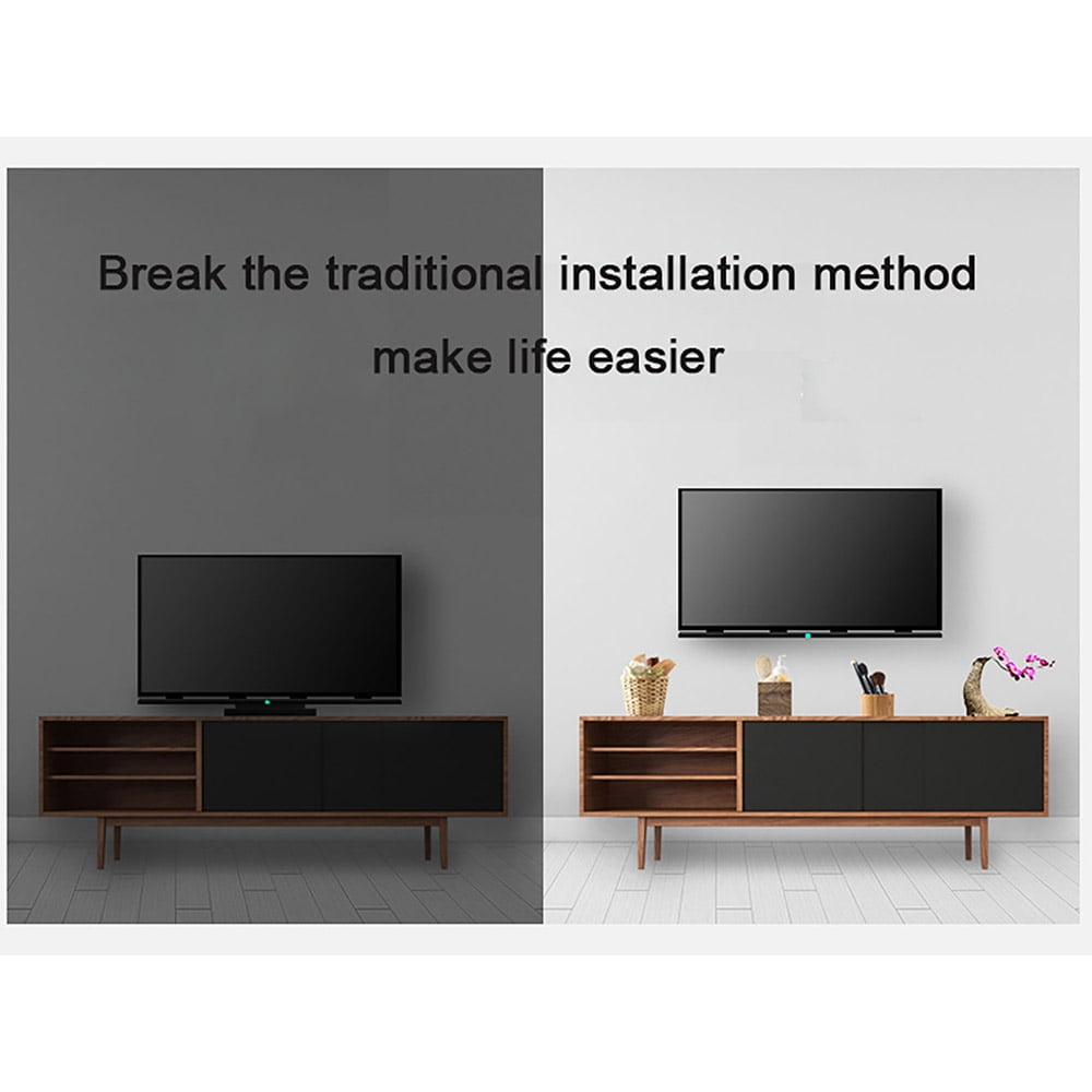 TV Wall Mount with Low Profile for Most 26-55 Inch LED, LCD and Flat Screen TVs, TV Mount Bracket with VESA Up to 400x400mm and Weight Capacity 110lbs,and Space Saving TV Bracket