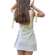 thumbnail image 2 of Txlixc Vestido de satén encadenado para mujeres, vestido de cuello en forma de U sin mangas para adultos Txlixc moda, 2 of 3