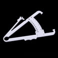 thumbnail image 4 of Medidor de Grasa Corporal Calibrador Accesorio de Fitness Ejercicio Gimnasio de Medición de 0 a 70 mm Cola Calibrador del probador del cuerpo, 4 of 7