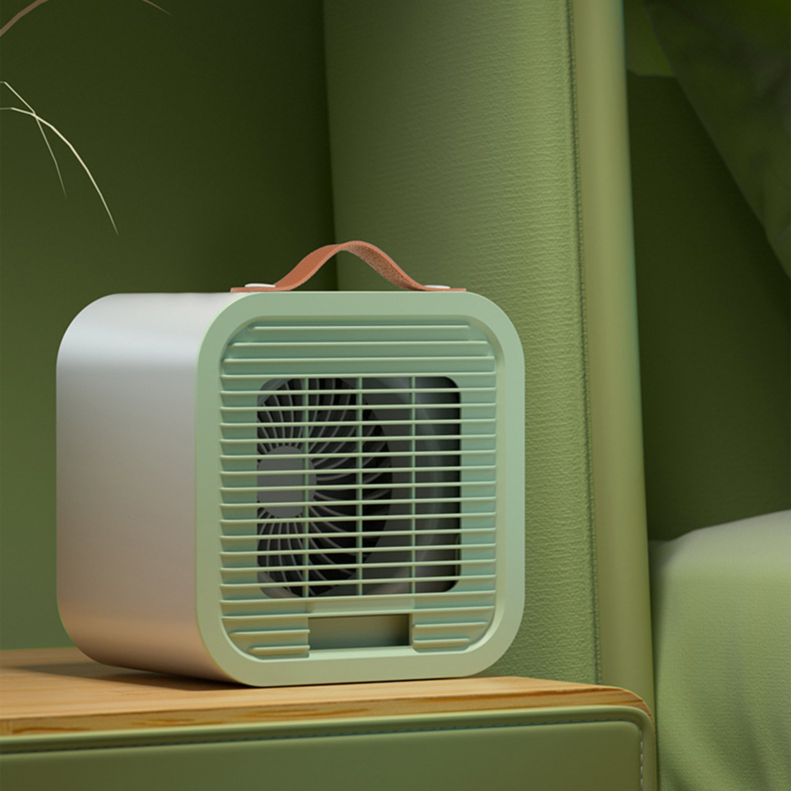 PHIGZNT Portable Air Conditioners, Air Cooler Evaporative Personal Mini AC with Remoter, 3 Wind Speed, 2-4-8H Timer, 3 Modes, Colorful Night Light, Portable AC for Room, Car, Bedroom