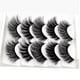 thumbnail image 3 of False Eyelashes 5 Pairs 3D Eyelashes Reusable Long Handmade Faux Eyelashes For Eye Makeup, 3 of 3