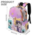 thumbnail image 3 of Superkitties Cute Anime Travel And Hiking Backpack 42x30x15cm, 3 of 6