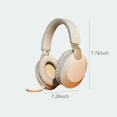 thumbnail image 6 of Wired Around-Ear Headphones, Gaming Headset Active Noise Cancelling Headphones, On-Ear Headphones with Surround Sound, Studio Monitor & Mixing DJ Stereo Headsets for Piano Guitar Laptop, 6 of 6