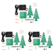 thumbnail image 1 of Kit de práctica de soldadura de PCB de árbol 3D DIY de Navidad para amantes del bricolaje (7 colores), 1 of 2