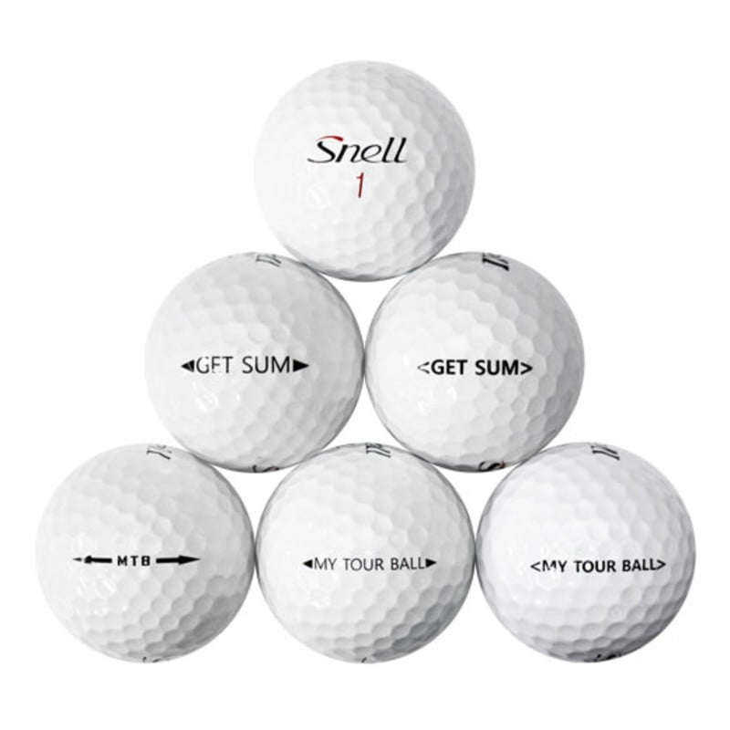 Pre-Owned Snell Golf Mix Golf Balls, Good / AAA Quality, 48 Count, by Reload
