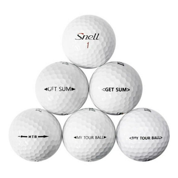 Pre-Owned Snell Golf Mix Golf Balls, Good / AAA Quality, 36 Pack