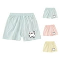 thumbnail image 4 of FAIWAD Toddler Girls Boys Cotton Shorts Elastic Waist Cute Print Shorts Summer Breathable Thin Workout 0-3Years, 4 of 4