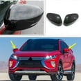 thumbnail image 3 of For Mitsubishi Eclipse Cross 2018-2022 Rearview Side Mirror Cover Wing Cap Exterior Door Rear View Case Trim Carbon Fiber Look, 3 of 7