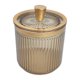 thumbnail image 3 of Soporte para almohadilla de hisopo de algodón Yuyangstore organizador de maquillaje marrón claro, 3 of 8