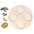 thumbnail image 1 of de Ciclo de de Vida Montessori Temprano # Educativo para Niños en Edad Preescolar , Tortuga Salvador Tablero de ciclo de vida, 1 of 8