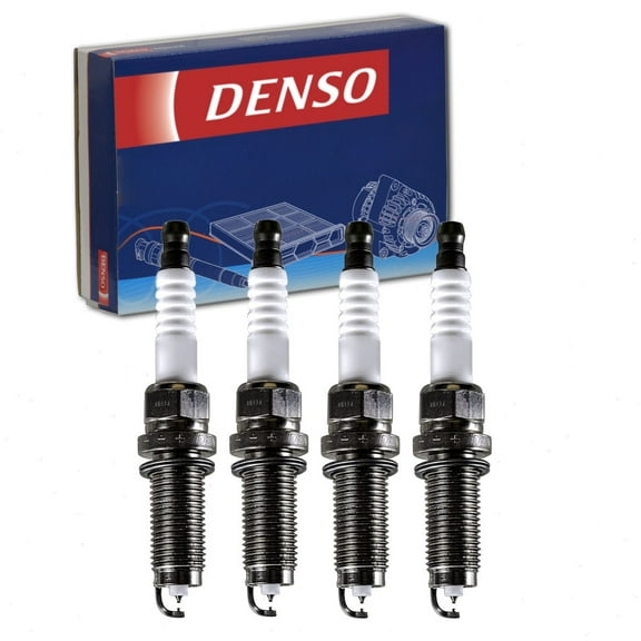 4 pc DENSO Iridium Long Life Spark Plugs compatible with Honda Accord 2.0L L4 2014-2015