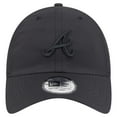 thumbnail image 2 of Men's New Era Black Atlanta Braves Ripstop Casual Classic Adjustable Hat, 2 of 5