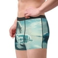 thumbnail image 4 of Daiia Polar Bear On Iceberg Men's Underwear Boxer Briefs, Cotton Stretch Moisture-Wicking Underwear-XX-Large, 4 of 9