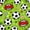 Lime Green Soccer, variant on Manfei Soccer Sport Twin Comforter Sets, Goal Print Football Field Bedding Set, Green White, Reversible 2 Pieces 1 Comforter and 1 Pillowcase