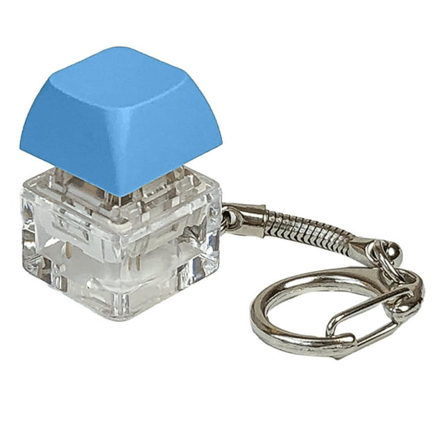 Keyboard Fidget Toy Stress Relief Keychain for Adults Kids