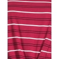 thumbnail image 3 of No Boundaries Juniors Ringer Stripe T-Shirt, 3 of 5