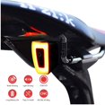 thumbnail image 2 of facefd for Ultra Bright Smart Bike Tail Light Rechargeable Taillights Waterproof Indicator Light, 2 of 6