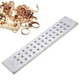 thumbnail image 2 of CIYISON Wire Drawplate with 39 Round Holes 0.26-2.8mm Tungsten Carbide Wire Drawplate Jewelry Wire Making Polished Smooth Hole, 2 of 10