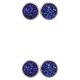 thumbnail image 1 of Pendientes Gotas de Acero Inoxidable Antisensibilidad Qarigey Azul Negro, 1 of 6
