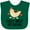 Green, variant on Inktastic Cute Chicken Farming Boys or Girls Baby Bib