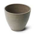 thumbnail image 1 of Algreen Valencia 10 x 8.3 Inch Plastic Flower Garden Plant Pot Planter, Taupe, 1 of 8