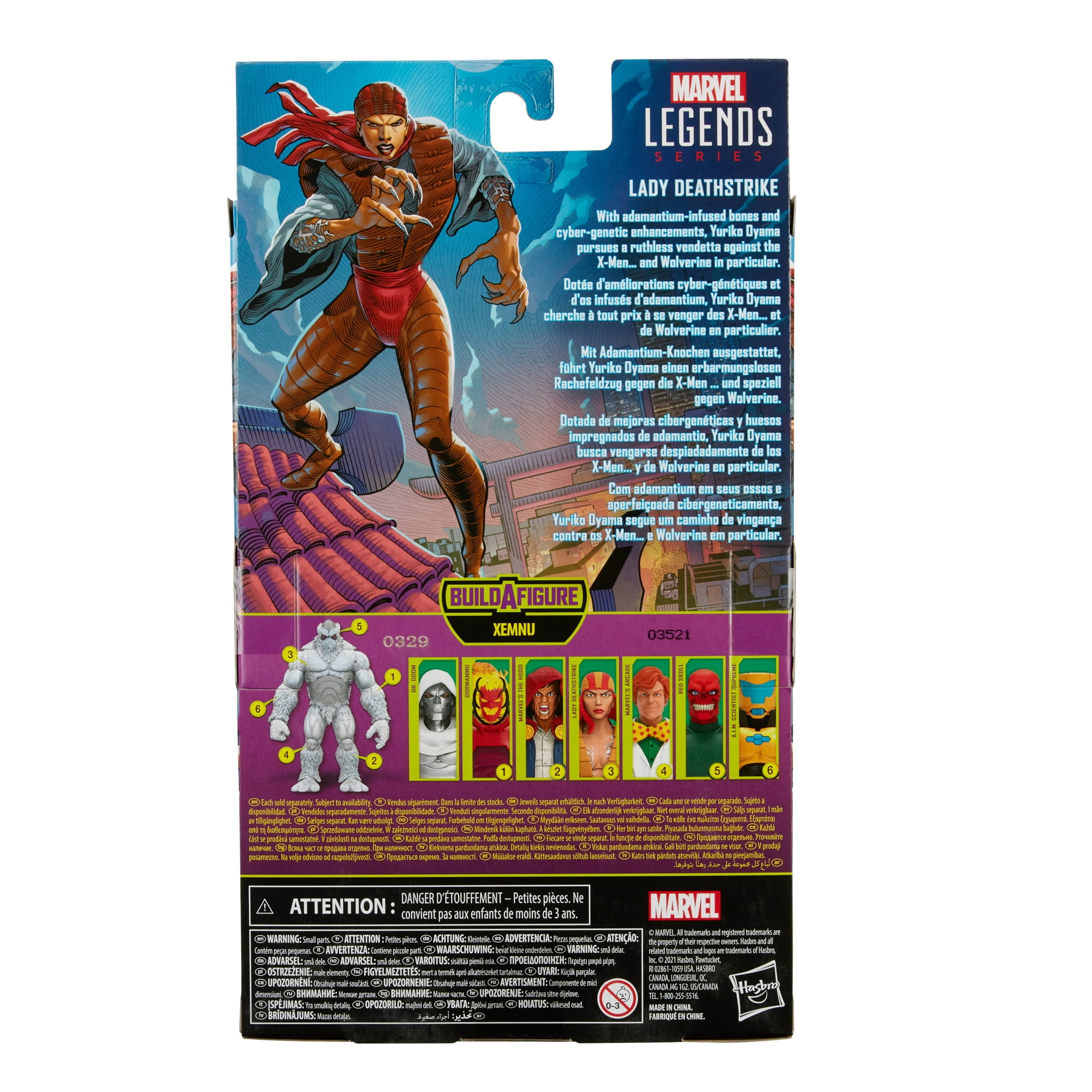Marvel: Legends Series Lady Deathstrike Kids Toy Action Figure for Boys and Girls (11”)