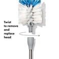 thumbnail image 3 of Cepillo para botellas OXO Good Grips de acero inoxidable con cabezal reemplazable, 3 of 5