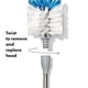 thumbnail image 3 of Cepillo para botellas OXO Good Grips de acero inoxidable con cabezal reemplazable, 3 of 5