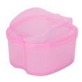 thumbnail image 4 of Denture Bath Case Box, Denture Bath Box, Soak Container Colored False Teeth Storage Box with Strainer Basket, 4 of 8