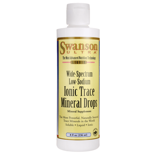 Swanson Ionic Trace Mineral Drops 8 fl oz Liquid