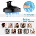 thumbnail image 3 of Jinyi Brush, Silic Scalp Massar, H Brush Massar, H Brush , Suitable For Straight Y H Short Thick Wet, 3 of 5