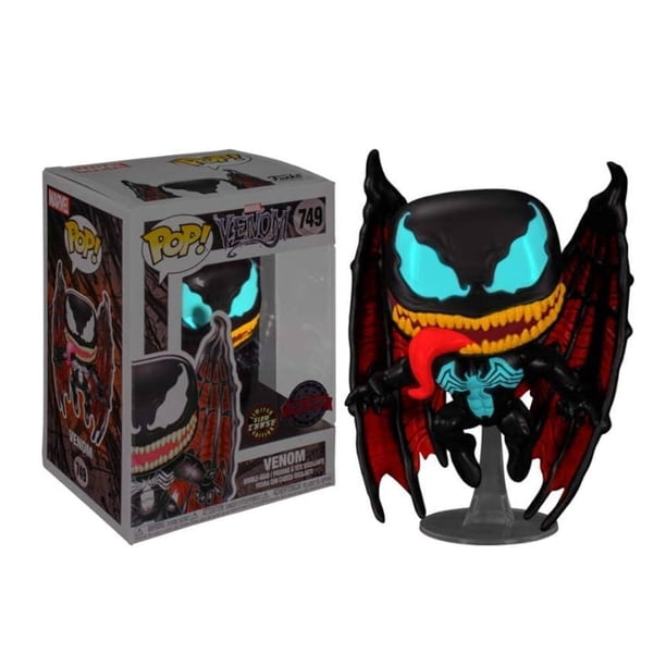Funko Pop-figuras de acción de Marvel, Venom con alas, edición especial, juguetes de vinilo, regalos para niños, n. ° 749