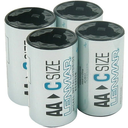 Lenmar PROAA2C Adapter for AA Batteries (C-Size)