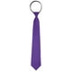 thumbnail image 1 of CORBATA PREATADA CON CREMALLERA PARA HOMBRES INSPIRADA EN CHIC, COLOR PURPURA, FORMAL Y CASUAL, BRILLO DE SATÉN, 1 of 5