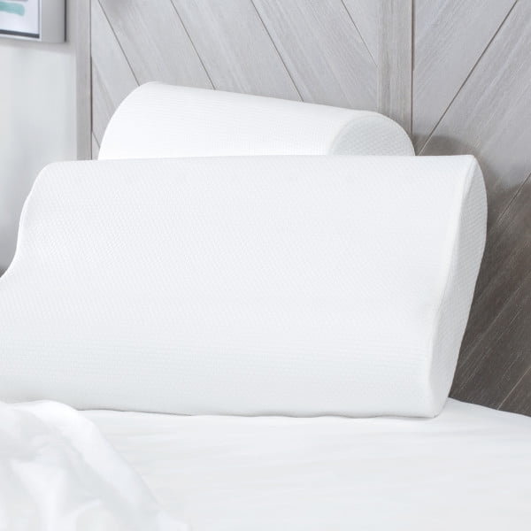 home classics memory foam 2 in 1 pillow